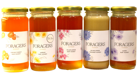 Foragers Honey Full Range Gift Pack